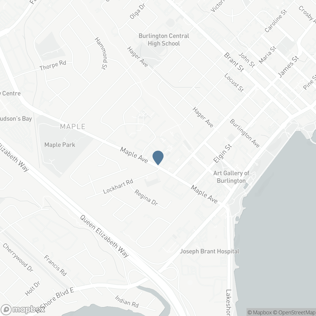 1002 - 551 MAPLE AVENUE, Burlington, Ontario L7S 1M7
